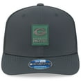 thumbnail image 2 of Men's New Era Charcoal Green Bay Packers 2025 Sideline Cold Weather 9SEVENTY Adjustable Hat, 2 of 5