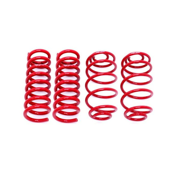Suspension BMR Suspension Ressorts d'Abaissement SP030R - 1 Po - Rouge - 1967-72 GM A-Body
