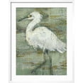 thumbnail image 2 of Art.com Textured Heron I Art Print by Jennifer Goldberger, White Frame Wall Art, 23" x 29", 2 of 5