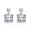 1, variant on Diamond Earrings for Women S925 Silver Needle Geometric Diamond Earrings Jewelry for Her Birthday Christmas Gift
