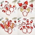 thumbnail image 5 of Paquete de diademas navideñas, diademas de dibujos animados brillantes de Navidad como regalos para niños MFZFUKR CPB-SSW155-2, 5 of 5