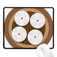 thumbnail image 1 of China Dish Steamed Buns Food Pattern Mousepad Stitched Edge Mat Rubber Gang Pad, 1 of 2