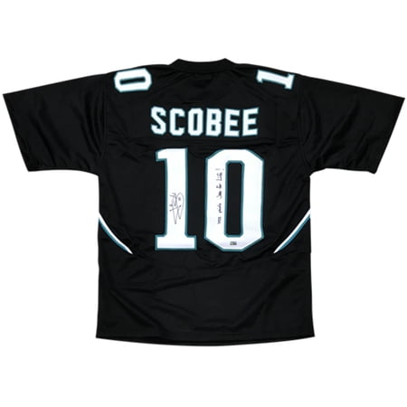 Josh Scobee Autographed Jacksonville Jaguars (Black #10) Custom Jersey