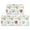 Pioneer Flower Floral Print Pattern-1, variant on Pioneer Flower Floral Print Pattern Anti Fatigue Kitchen Rugs Set Of 2, Non Slip Washable Decorative Floor Mats for Kitchen Sink Laundry, 17"x30" and 17"x47"