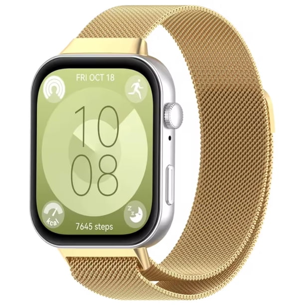 Correa Milanes de Acero Inoxidable para Huawei Watch Fit 3/4/4Pro