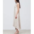 thumbnail image 3 of V NECK SATIN DRESS, 3 of 4