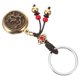 thumbnail image 2 of Chinese Zodiac Dragon Key Chain Coin Key Ring Pendant Car Key Hanging Pendant for Wealth Success, 2 of 4