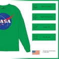 thumbnail image 6 of NASA Meatball Logo Long Sleeve T-shirt Iconic American Astronaut Space Souvenir, 6 of 7