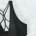thumbnail image 3 of Gibobby Traje de baño completo mujer Traje de baño sexy con espalda abierta y cuello en V para mujer(Negro,CH), 3 of 5