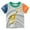 Grey, variant on MUXiin Boys T Shirts 10-12 Cartoon Print Cute Funny Short Sleeve T-Shirt Fashion Cool Back To School Shirt Kids Summer Clothing