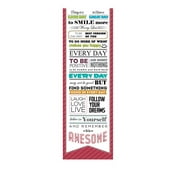 Today is a Good Day to Have a Great DayMotivational Quote Poster for Office Staff College Athletes Teams School Classrooms and Home 14 x 40 in Inspirational Paper Poster Pink & White