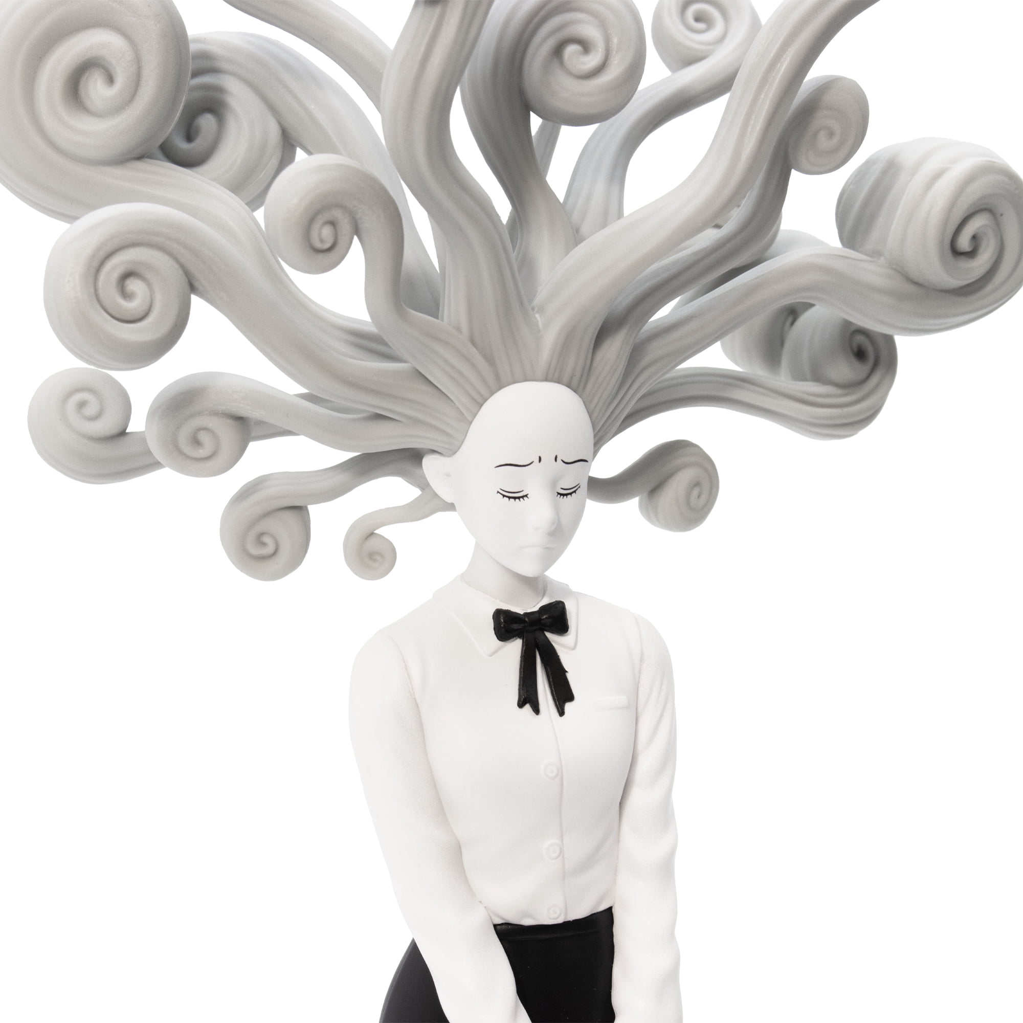 Uzumaki Kirie Deluxe Vinyl Figure with Swappable Heads by CultureFly | 9-Inch Horror Manga Collectible