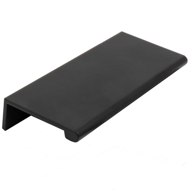Edge Pull Stone Harbor Hardware negro mate, 8,25 cm de longitud