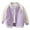 ZB-Light Purple, variant on Toddler Boys Bomber Jacket Boys Girls Bomber Jacket Kids Letterman Jackets Varsity Jacket Baseball Coat Light Purple Size,18-24 Months