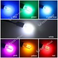 thumbnail image 4 of KEIN Silicona 24SMD T10 Led Luz De Estacionamiento 168 194 501 W5w T10 3014 Interior Del Coche W5w Shell Auto Lateral De La Cuña Lámpara Bombilla 12V 6000k Cúpula De Lectura Blanca Roja, 4 of 4