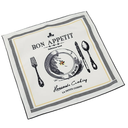 

Meizhencang Table Mat Environmentally Friendly Heat Insulation Cotton-flax Tea Coffee Cup Coaster for Kitchen