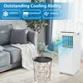thumbnail image 4 of Yiwa 8,000 BTU Portable Air Conditioner up to 350 Sq., 3-in-1 AC With Remote Control for Home Office Dorm, 4 of 7