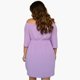 thumbnail image 2 of Vestido campesino Roman Fashion modelo 7362 lila Talla extra 38, 2 of 5