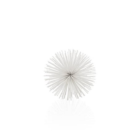 Modern Day Accents Pilluelo Urchin Small White Sphere