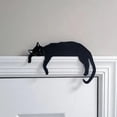 thumbnail image 4 of Metal Cute Cat Door Frame Cat Door Frame Corner Decoration Home Furnishing Door Decoration Sign A, 4 of 5