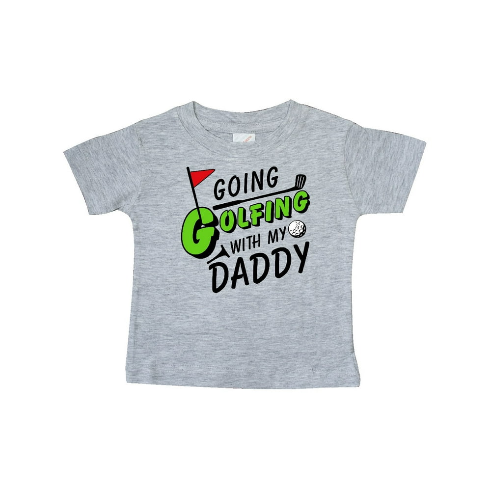 Going Golfing with my Daddy kids golf Baby TShirt