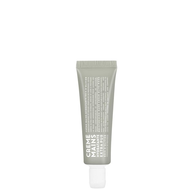 Compagnie de Provence Crema de manos de viaje extra pura - Madera de olivo - Tubo de 1 fl oz