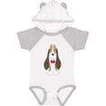 thumbnail image 3 of Inktastic Basset Hound with Floppy Ears Boys or Girls Baby Bodysuit, 3 of 5