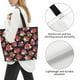 thumbnail image 3 of Disketp Red Rose Flower Bolsa Tote Estampada para Mujer, Bolso de Hombro y de Mano para Compras y Viajes, 3 of 8