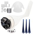 thumbnail image 2 of 1200W Wind Generator Small Wind Generator 3 Blades 1200W Wind Turbines Kit with 3 Phase AC Permanent  Synchronous Electricitygenerator, 2 of 8