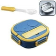 thumbnail image 2 of Kitecy Insulated Lunch Box, Stainless Steel Leakproof Food Container with Spoon, for Daycare, Outdoor,Blue,1PC, 2 of 9