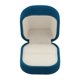 thumbnail image 1 of Velvet Jewelry Gift Box Case Soft Lining Luxurious Fashionable Jewelry Storage Case for Proposal Blue, 1 of 4