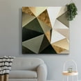 thumbnail image 6 of Wexford Home Gold Polygon Wall I-Premium Gallery Wrapped Canvas, 10" x 10" - Ready to Hang, 6 of 8
