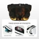 thumbnail image 5 of Fotbe Cool Black Eagle Cangurera Cuadrada con Estampado de Doble Capa, Bolsa de Cintura Ajustable Mini para Hombres y Mujeres, 5 of 9