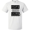 thumbnail image 3 of Inktastic Brain Cancer Hope Love Cure T-Shirt, 3 of 5