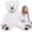 White, variant on Tezituor 39.4" Giant Teddy Bear Soft Stuffed Animal Home Decor & Gift
