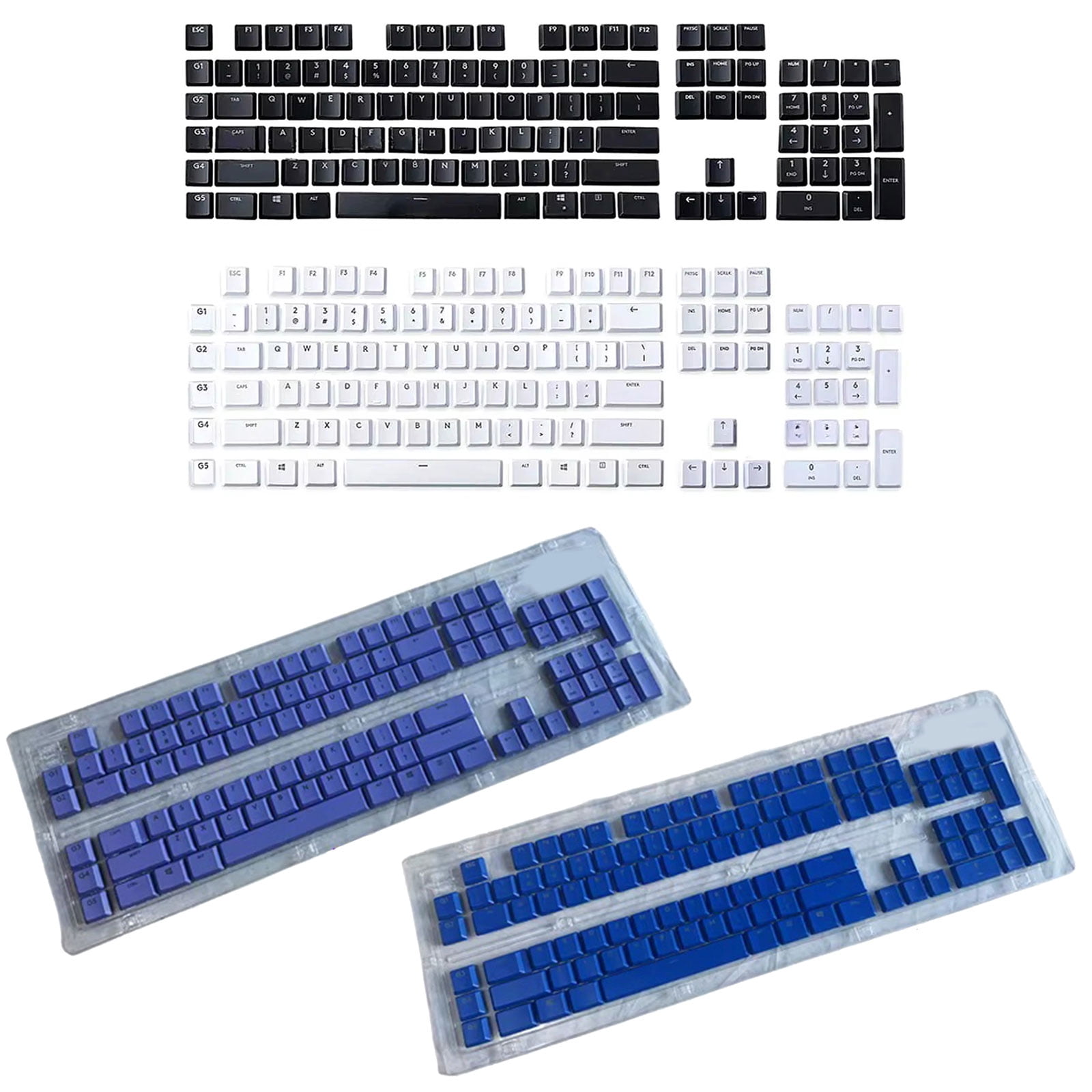 ABS Replacement Keycaps for G915/G913/G815/G813 Gaming Keyboard Accessories Colorfast Construction