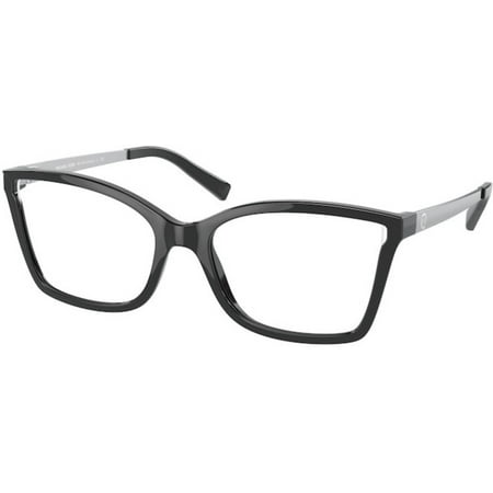 Michael Kors Caracas MK 4058 Plastic Womens Rectangle Eyeglasses Burgundy Crystal 54mm Adult