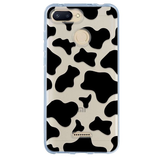 Funda para Xiaomi Redmi 6 InstaCase Vaca Animal Print Antigolpes