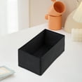 thumbnail image 4 of Black Black Medium Heavy Duty Foldable Clothes Storage Bag Reinforced Handling Container For Home Dorm Travel Moving Reusable Storage #9832Z, 4 of 6