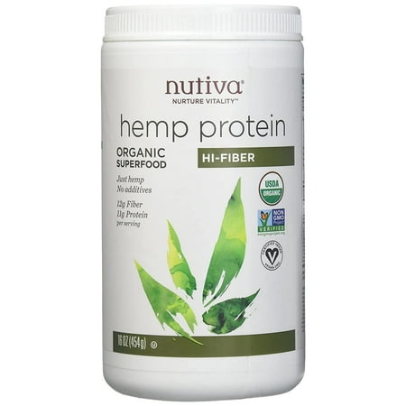 Nutiva, Hemp Protein Powder Organic, 16 Ounce
