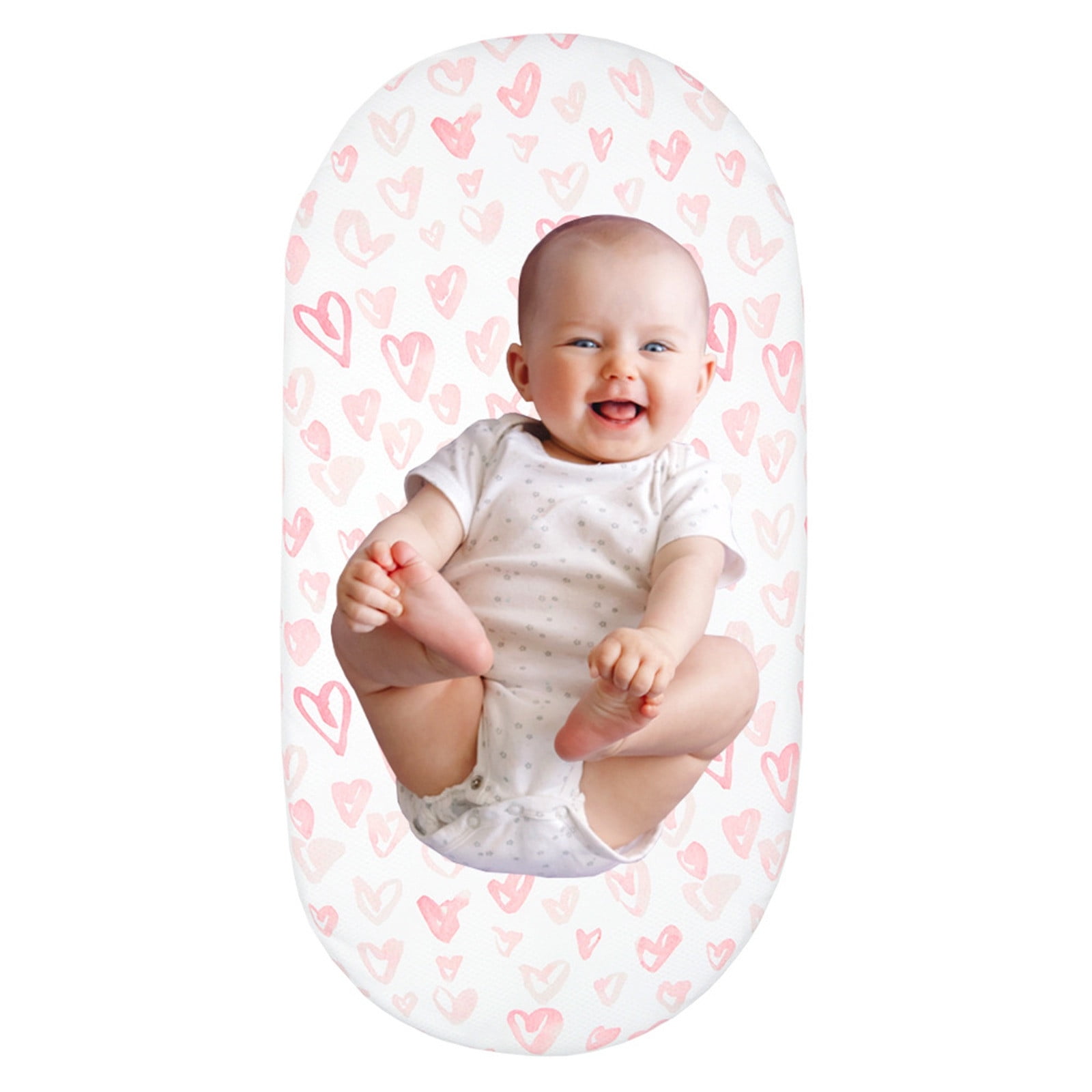 2 x Baby Pram/Crib/ Moses Basket  Flat Sheet 100% Luxury Cotton Pink 