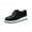 Black, variant on 2024 Women's Platform Leather Shoes Wingtips Square Toe Lace Up Thick Sole British Style Hollowed Out Shoes Gray