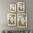 thumbnail image 4 of Wexford Home Chunky Abstract III Premium Framed Print, 30.5" x 42.5" - Ready to Hang, Gold (Set of 2), 4 of 9