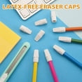 thumbnail image 3 of 120 Pack White Pencil Erasers, Pencil Top Erasers Cap Erasers Eraser Tops Pencil Eraser Toppers Erasers Studying Supplies for Teachers Eraser Pencil Erasers, 3 of 5