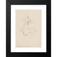 thumbnail image 2 of Frédéric Houbron 14x18 Black Modern Framed Museum Art Print Titled - Back Woman (1895 - 1905), 2 of 5