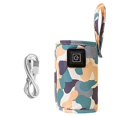 thumbnail image 1 of Chauffe-biberon USB, taille du sac, température réglable, chauffe-biberon portable, 5 V, 2 A, blanc, 1 of 4