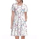 thumbnail image 1 of Balery Cartoon Cute Rabbit Vestidos sueltos de manga corta para mujer, vestidos de verano 2025, vestidos casuales de corte A con vuelo., 1 of 6