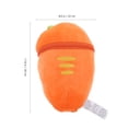 thumbnail image 2 of Conejito de zanahoria de peluche, conejo de peluche, juguete de peluche, conejito de peluche para niños, 2 of 7