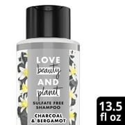 Love Beauty & Planet Sulfate Free Clarifying Shampoo Charcoal & Bergamot 13.5 oz