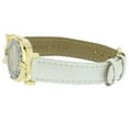 thumbnail image 3 of GlassOfVenice Murano Glass Millefiori Watch With Leather Band - White, 3 of 5
